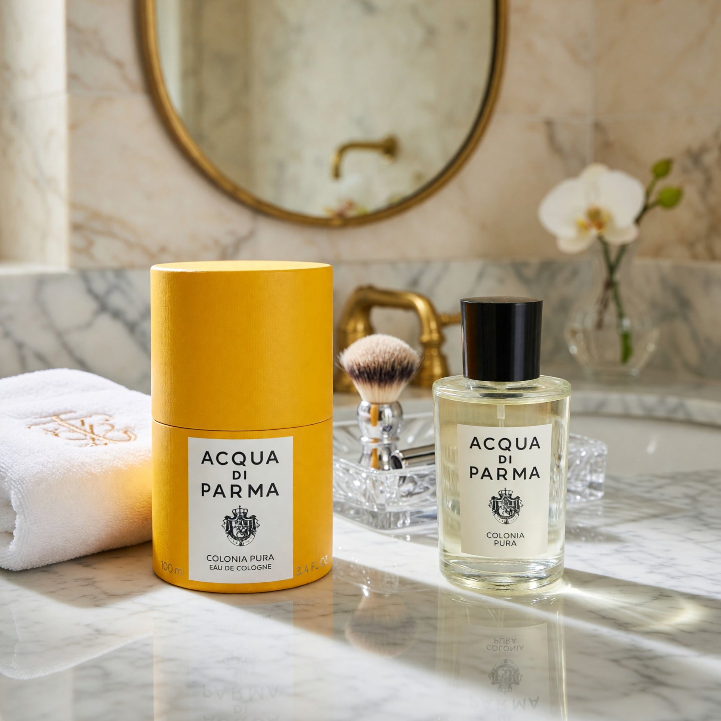 Acqua Di Parma Colonia Pura by Acqua Di Parma, 3.4oz Eau De Cologne Spray men