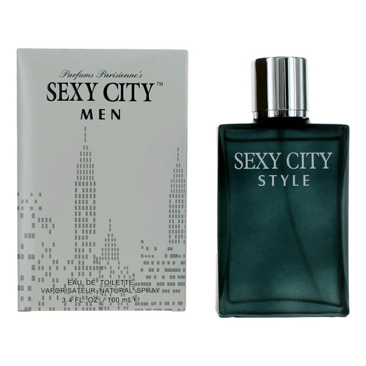 Sexy City Style by SexyCity, 3.4 oz EDT Spray for Men
