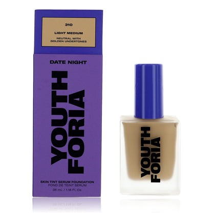 Date Night by Youthforia, 1.18oz Skin Tint Serum Foundation - 310 Light Medium  - 310 Light Medium