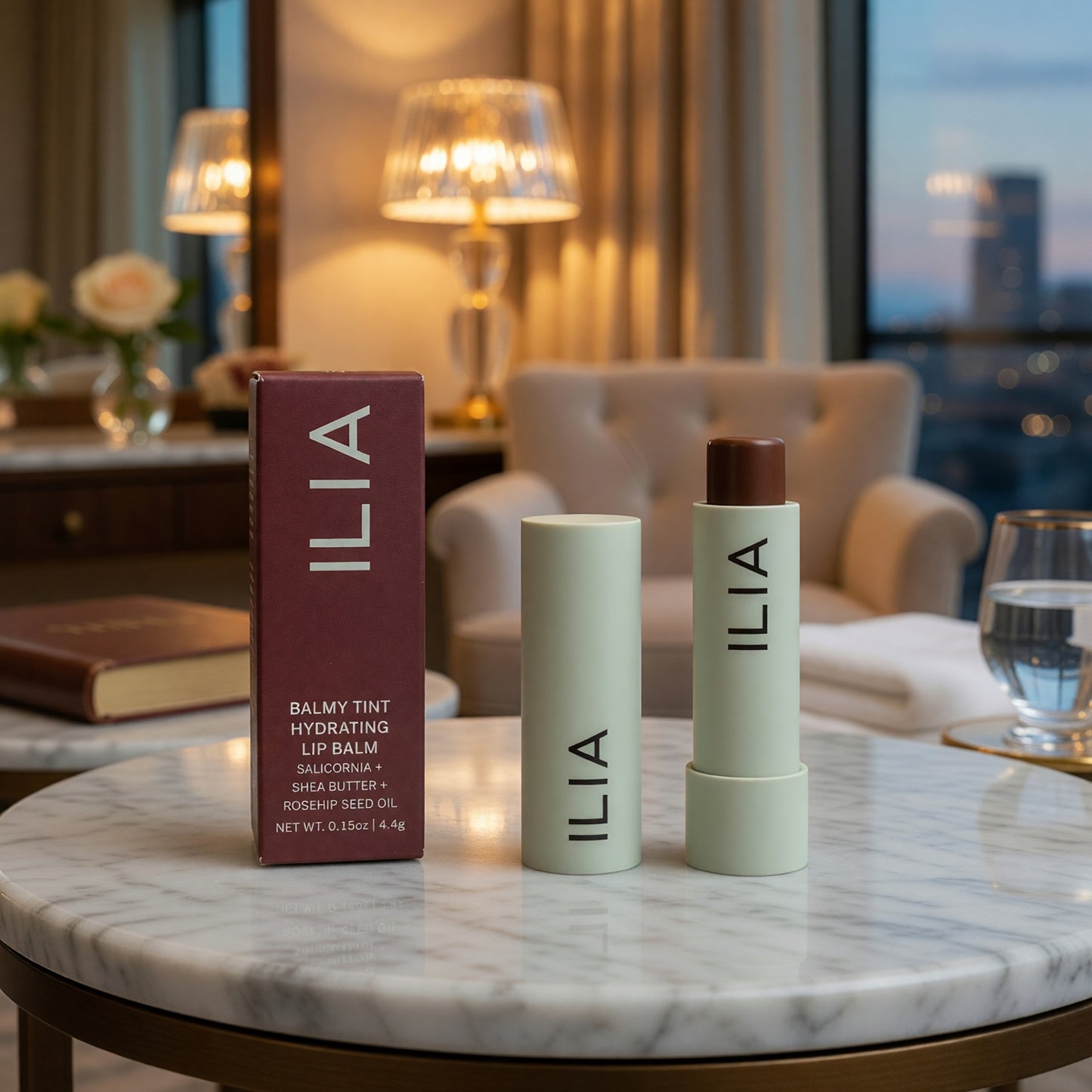 ILIA Balmy Tint Hydrating Lip Balm by ILIA, 0.15 oz Lip Balm - Faded - Faded
