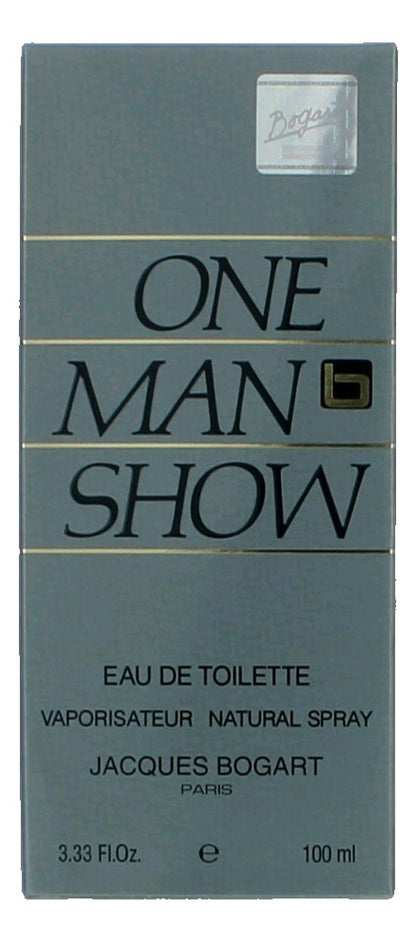 One Man Show by Jacques Bogart, 3.4 oz EDT Spray for Men