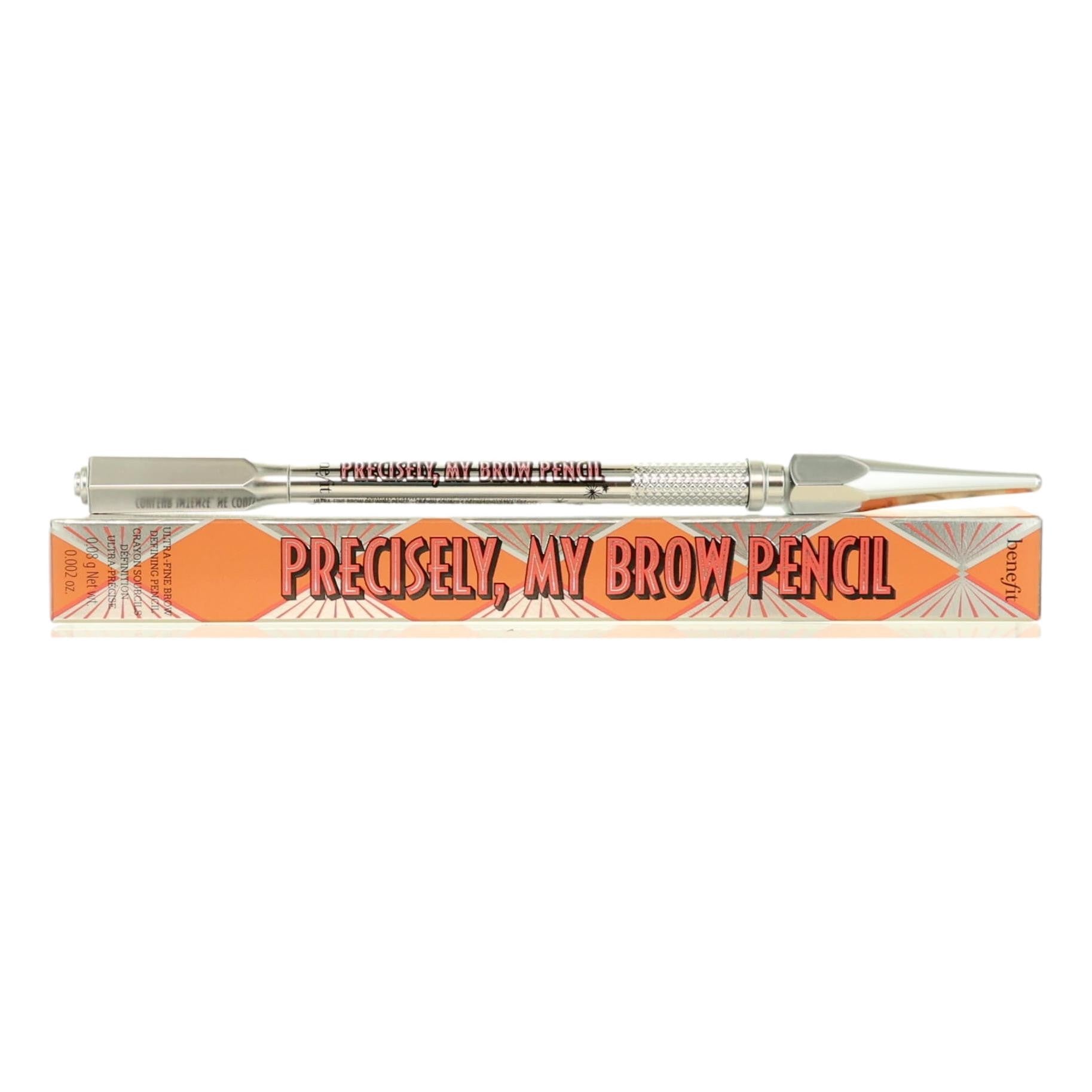 Precisely My Brow Pencil by Benefit, 0.002oz Eyebrow Pencil - 4 Warm Deep Brown - 4 Warm Deep Brown