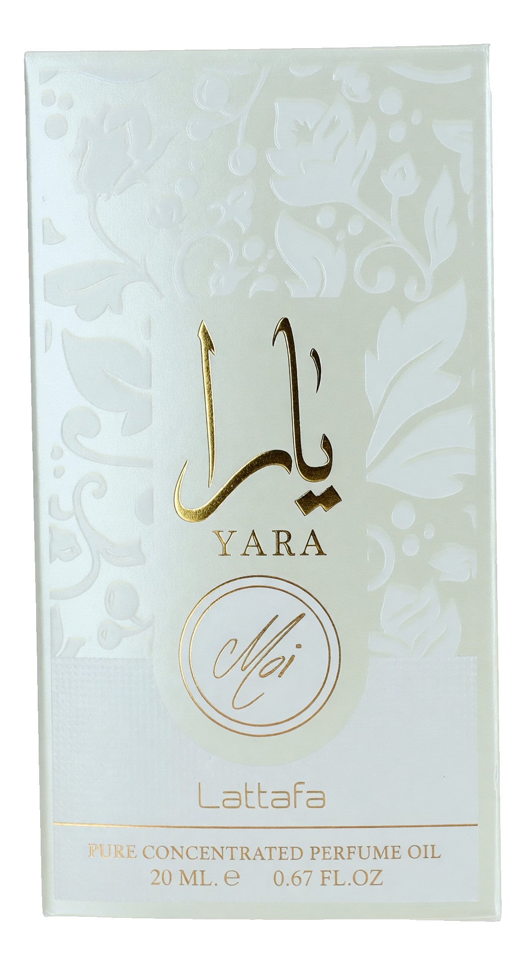 Yara Moi by Lattafa, 0.67 oz Concentrated Perfume Oil for Women 