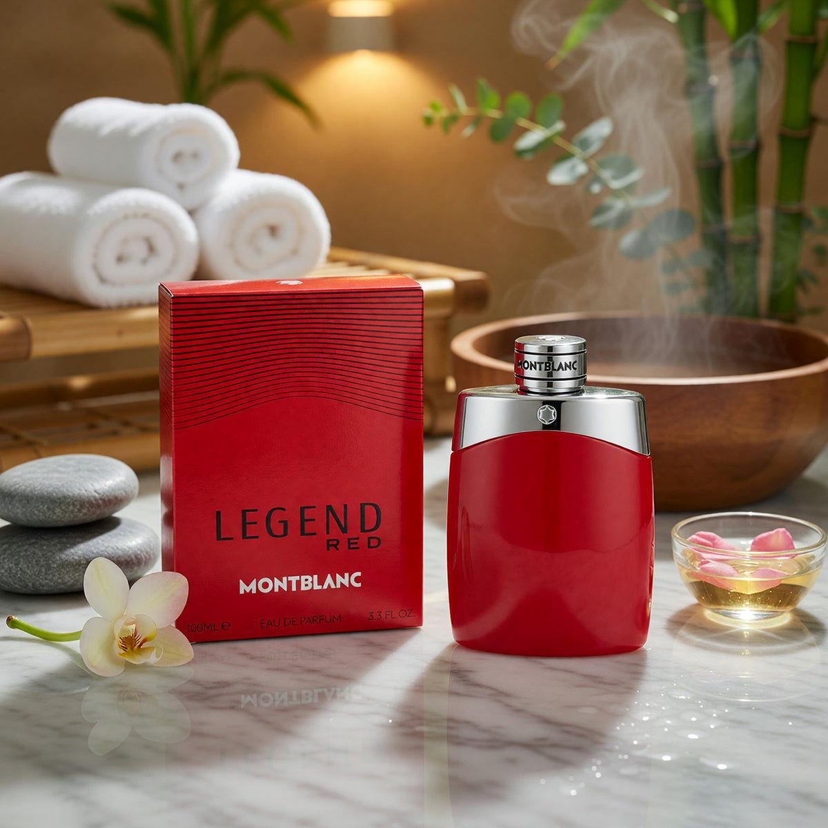 Mont Blanc Legend Red by Mont Blanc, 3.3 oz EDP Spray for Men