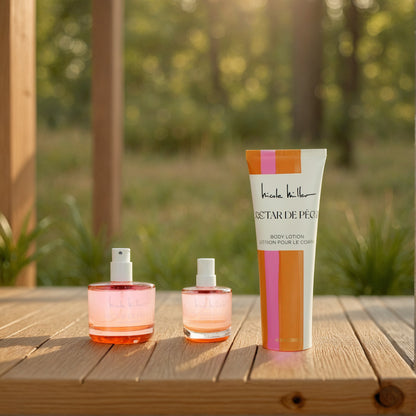 Nectar De Peche by Nicole Miller, 3 Piece Gift set for Women