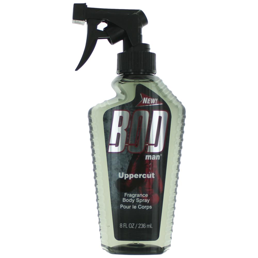 Bod Man Uppercut by Parfums De Coeur, 8 oz Frgrance Body Spray for Men