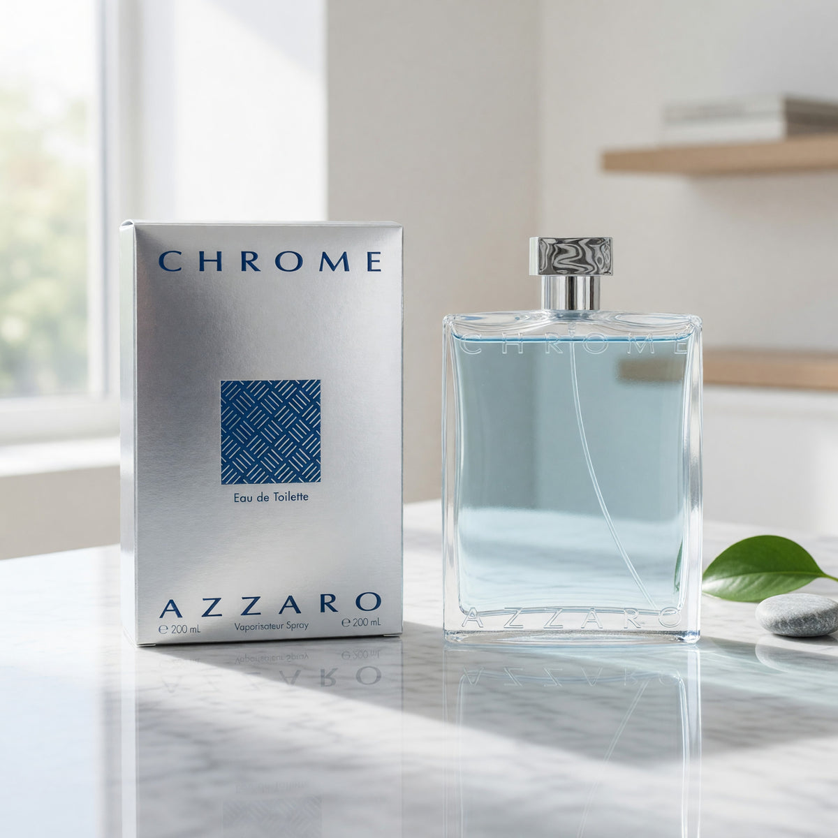 Chrome by Azzaro, 6.7 oz EDT Spray for Men