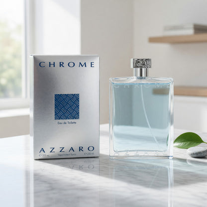 Chrome by Azzaro, 6.7 oz EDT Spray for Men