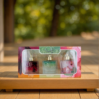 OP by Ocean Pacific, 3 Piece Fragrance Gift Collection for Women