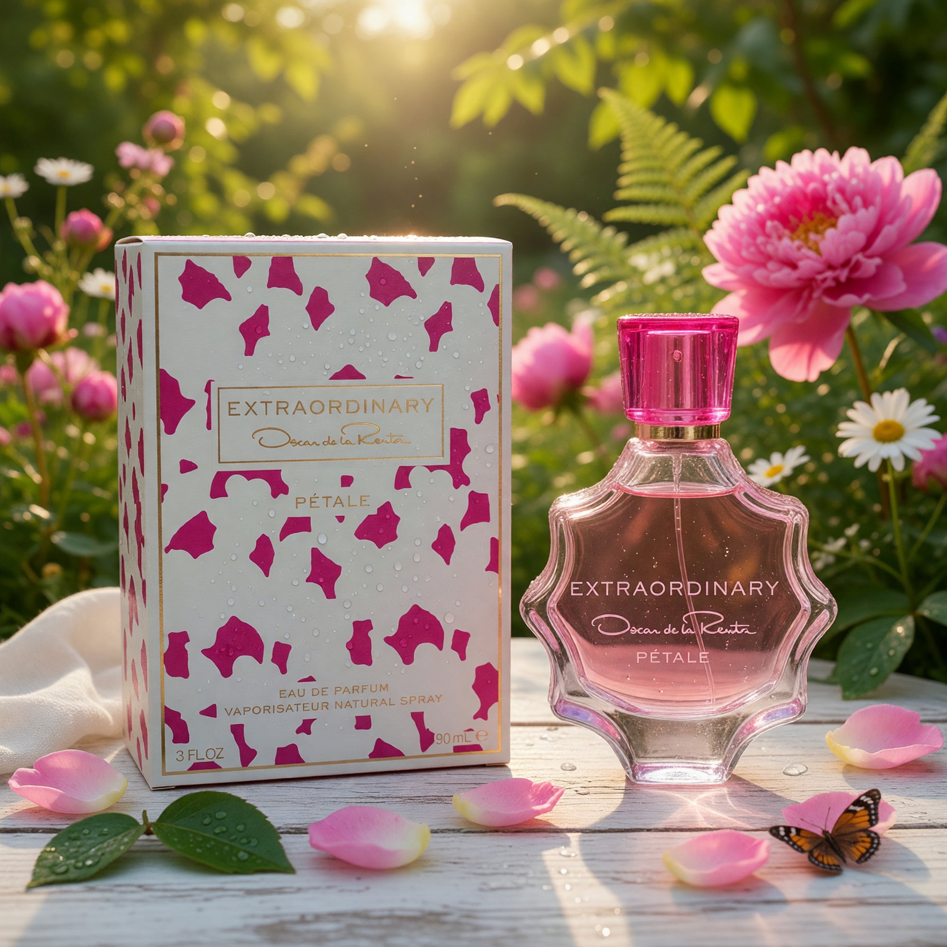 Extraordinary Petale by Oscar De La Renta, 3 oz EDP Spray for Women