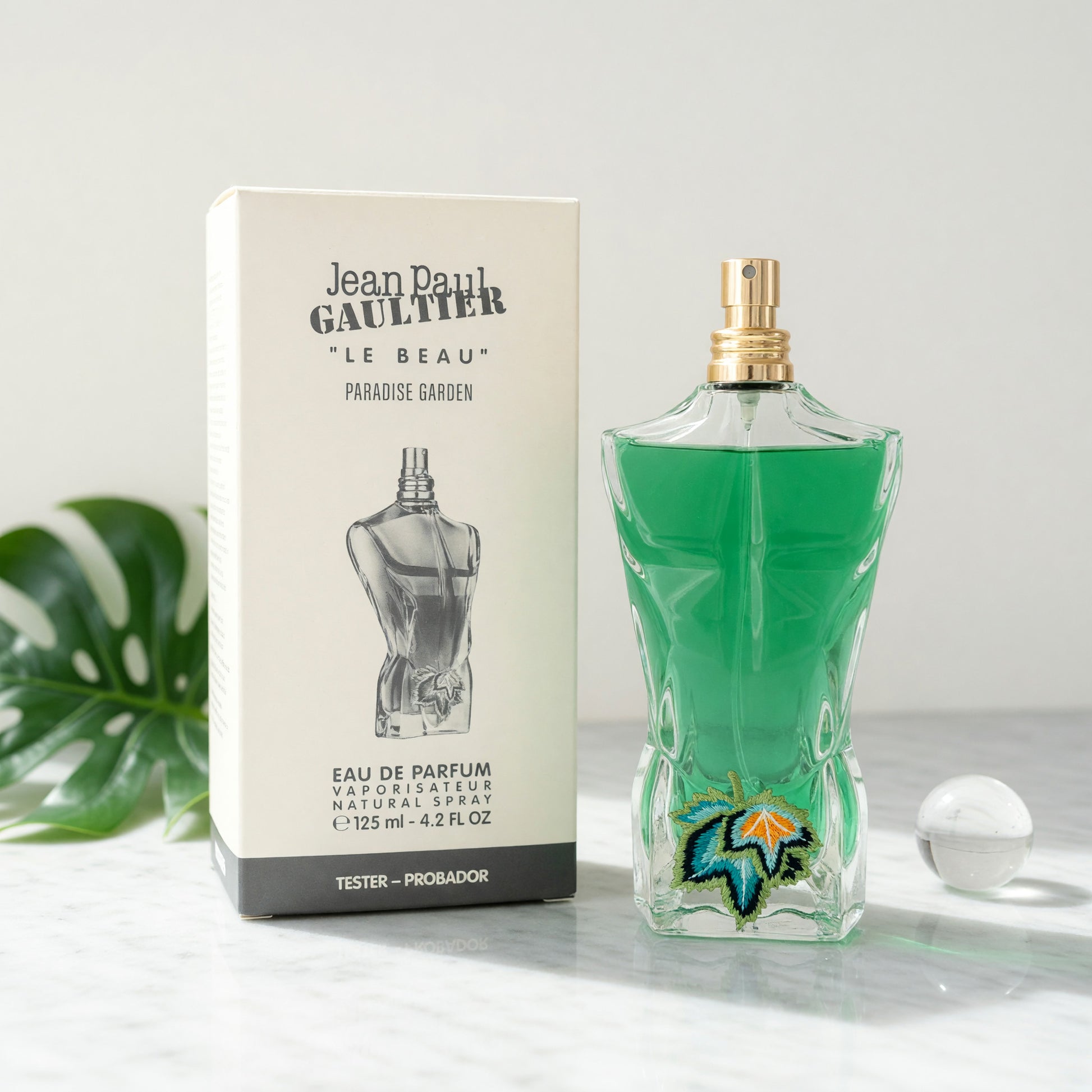 Jean Paul Gaultier Le Beau Paradise Garden, 4.2oz EDP Spray men TESTER