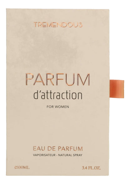 Parfum D'Attraction by Tremendous Parfums, 3.4 oz EDP Spray for Women