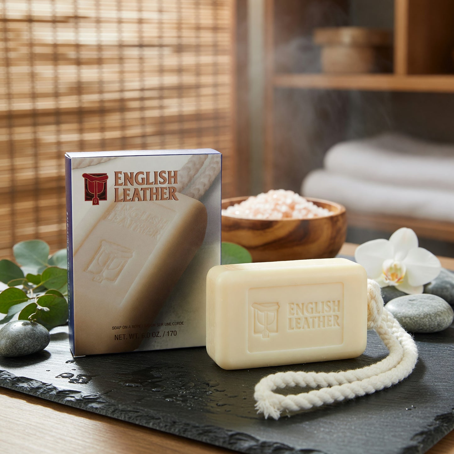 English Leather by Dana, 6 oz Soap on a Rope