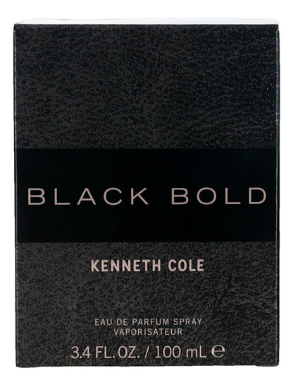 Kenneth Cole Black Bold by Kenneth Cole, 3.4 oz EDP Spray for Men 