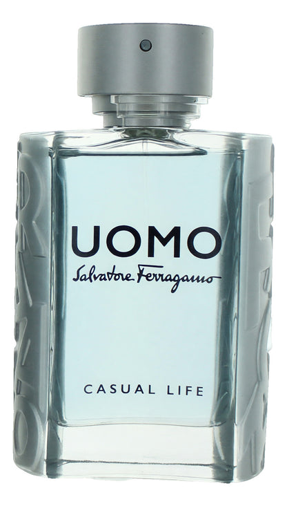 Uomo Casual Life by Salvatore Ferragamo, 3.4 oz EDT Spray for Men