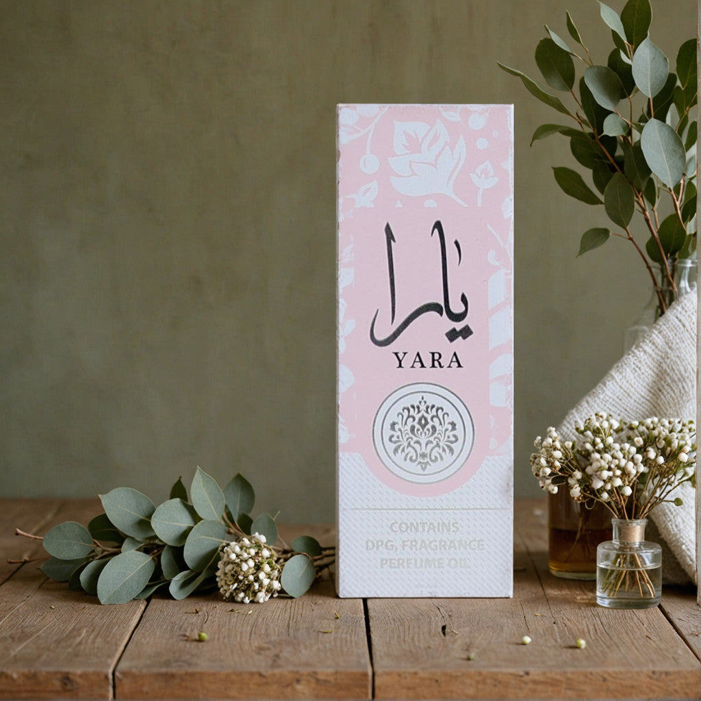 Yara by Lattafa, 0.34 oz Roll On Perfume Oil for Women