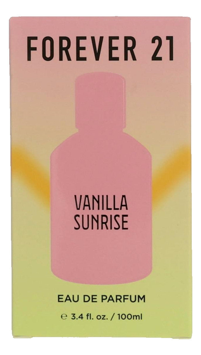 Forever 21 Vanilla Sunrise by Forever 21, 3.4 oz EDP Spray for Women