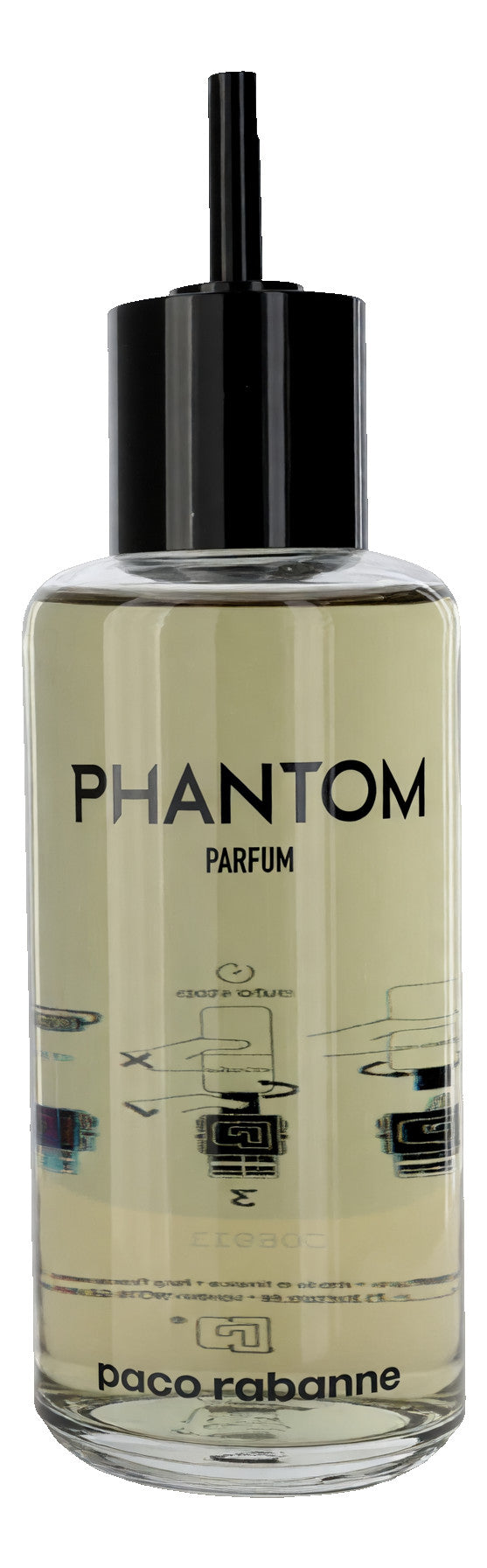 Phantom by Paco Rabanne, 6.8 oz EDP Intense Refill for Men 