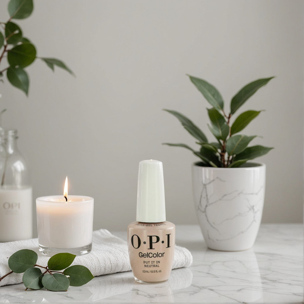 OPI Gel Nail Polish by OPI, 0.5 oz Gel Color - Put It In Neutral - Put It In Neutral