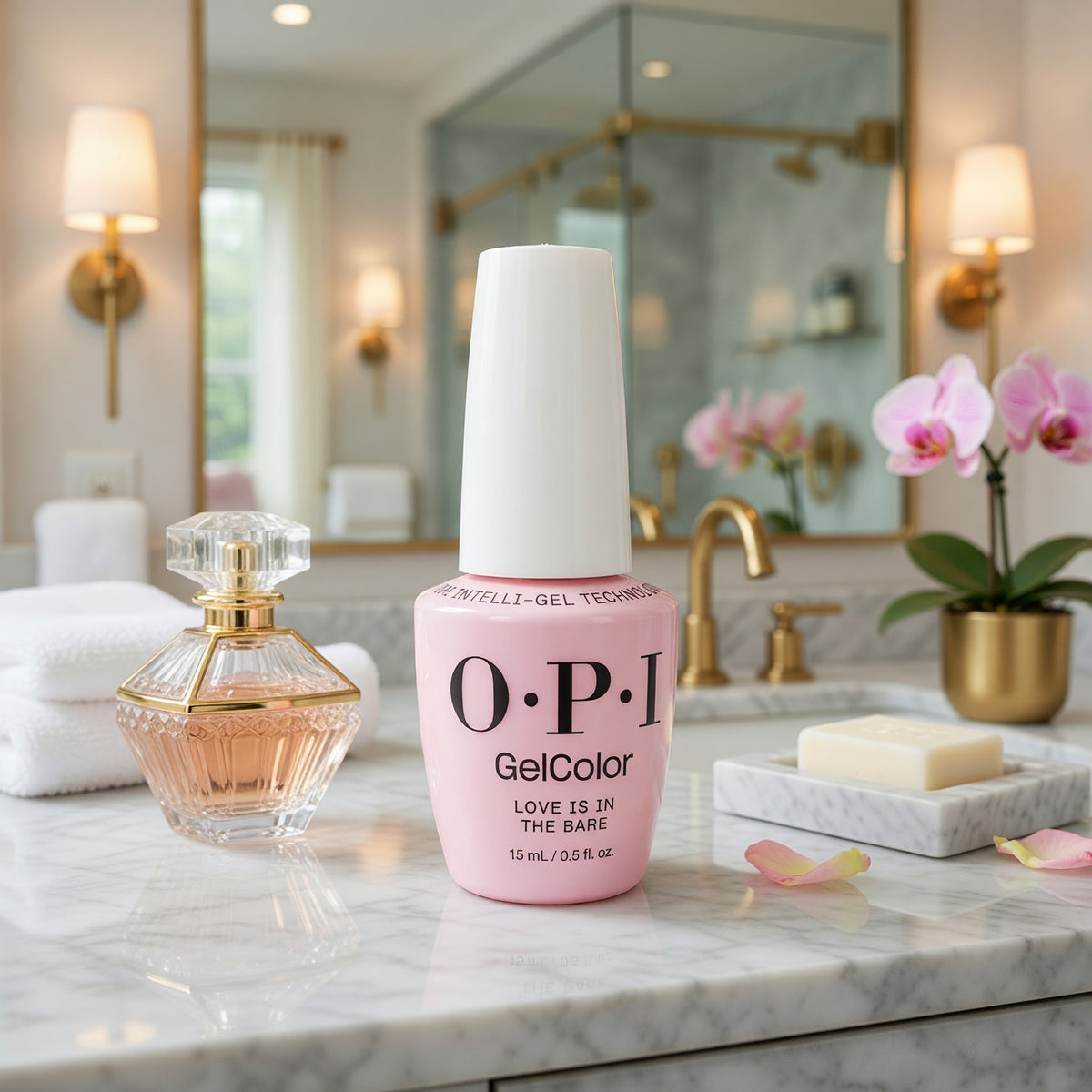 OPI Gel Nail Polish by OPI, 0.5 oz Gel Color - Love Is In The Bare - Love Is In The Bare