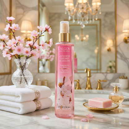 Calgon Japanese Cherry Blossom by Coty, 8 oz Body Mist for Women