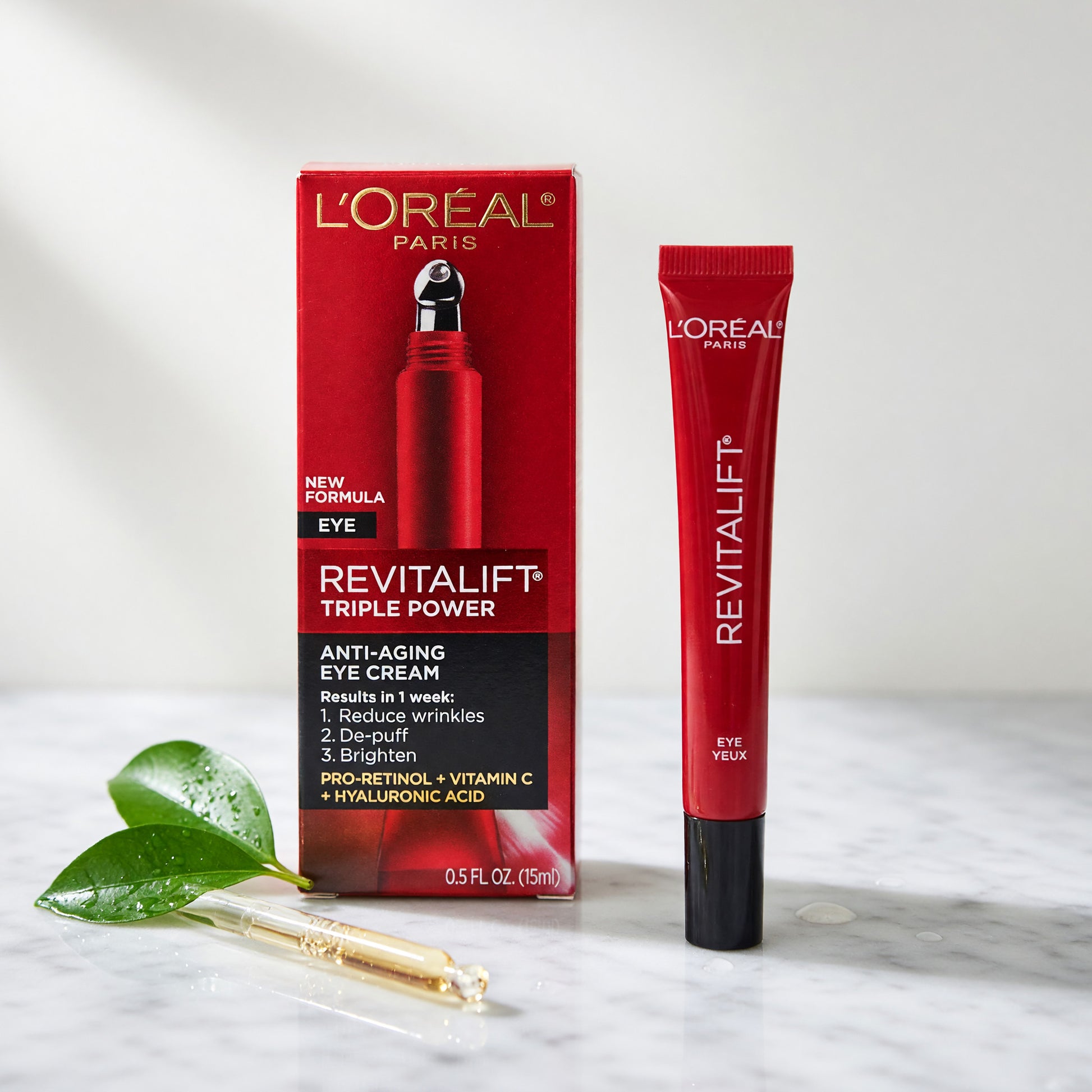 L'Oreal Revitalift Triple Power by L'Oreal, 0.5oz Anti-Aging Eye Cream