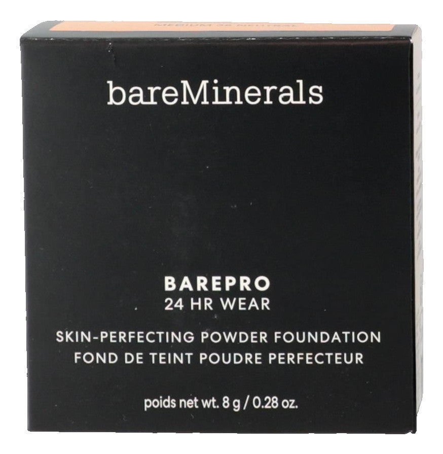 Bare Minerals BarePro 24 Hr Wear, .28oz Powder Foundation - Medium 35 Neutral
