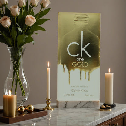 CK One Gold by Calvin Klein, 6.7 oz EDT Spray for Unisex