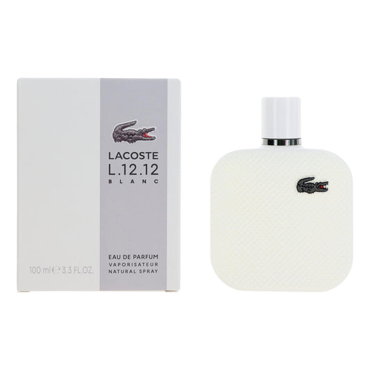 Lacoste L.12.12 White Blanc by Lacoste, 3.3 oz EDP Spray for Men