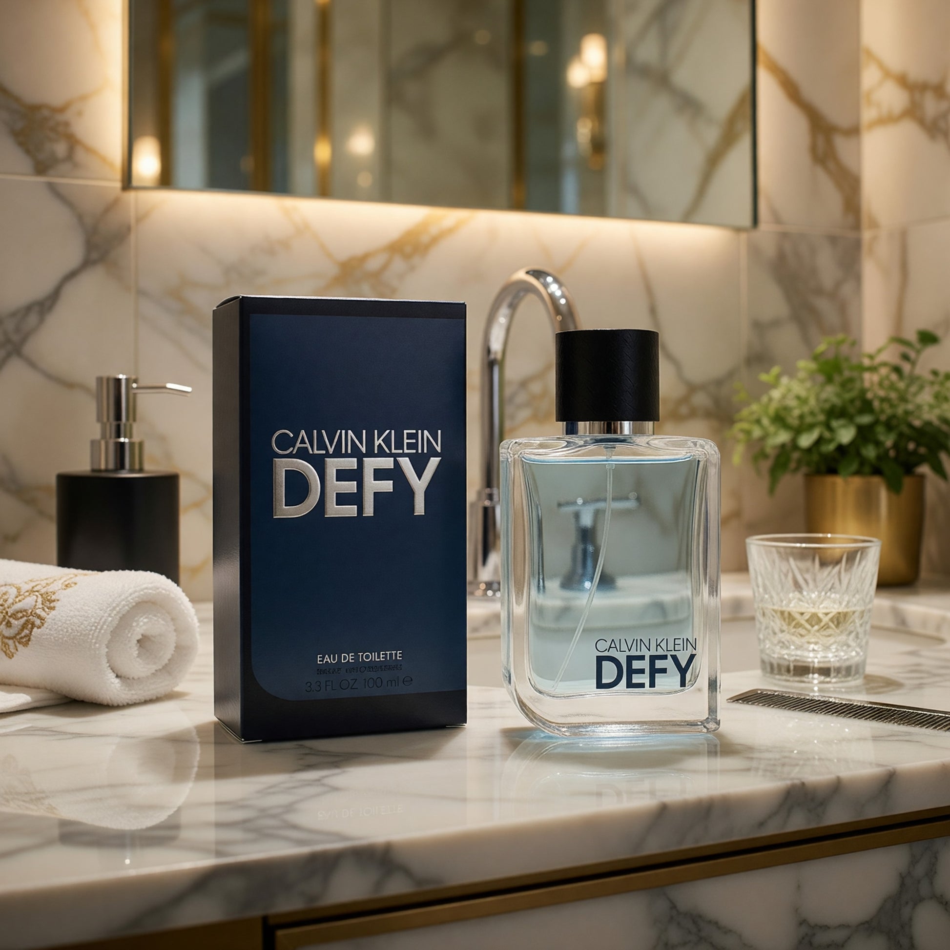 Defy by Calvin Klein, 3.3 oz EDT Spray for Men