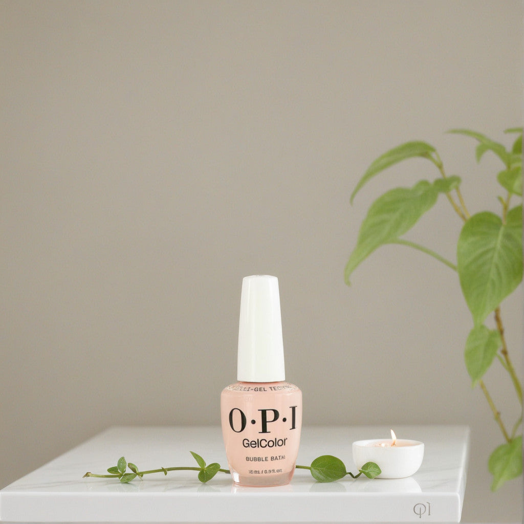 OPI Gel Nail Polish by OPI, 0.5 oz Gel Color - Bubble Bath - Bubble Bath