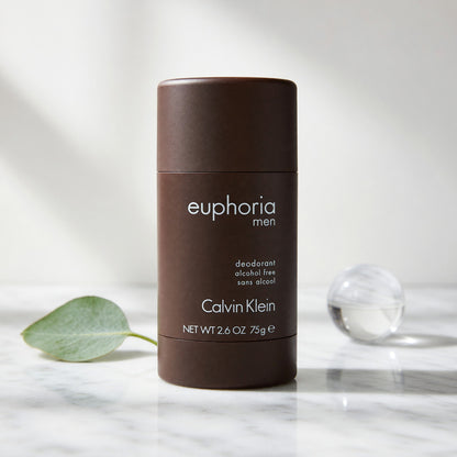 Euphoria by Calvin Klein, 2.6 oz Alcohol Free Deodorant Stick for Men