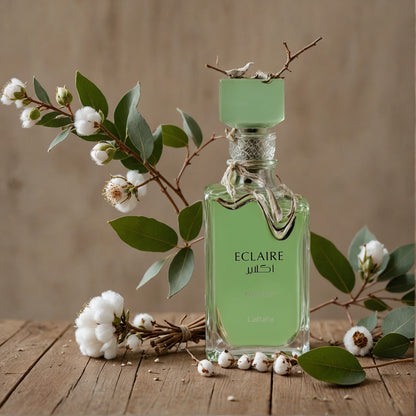 Eclaire Pistache by Lattafa, 3.4 oz EDP Spray for Unisex