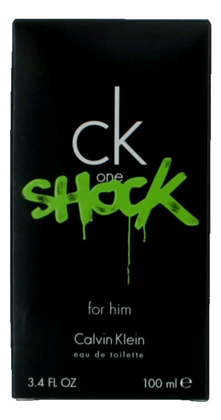 CK One Shock by Calvin Klein, 3.4 oz EDT Spray for Men