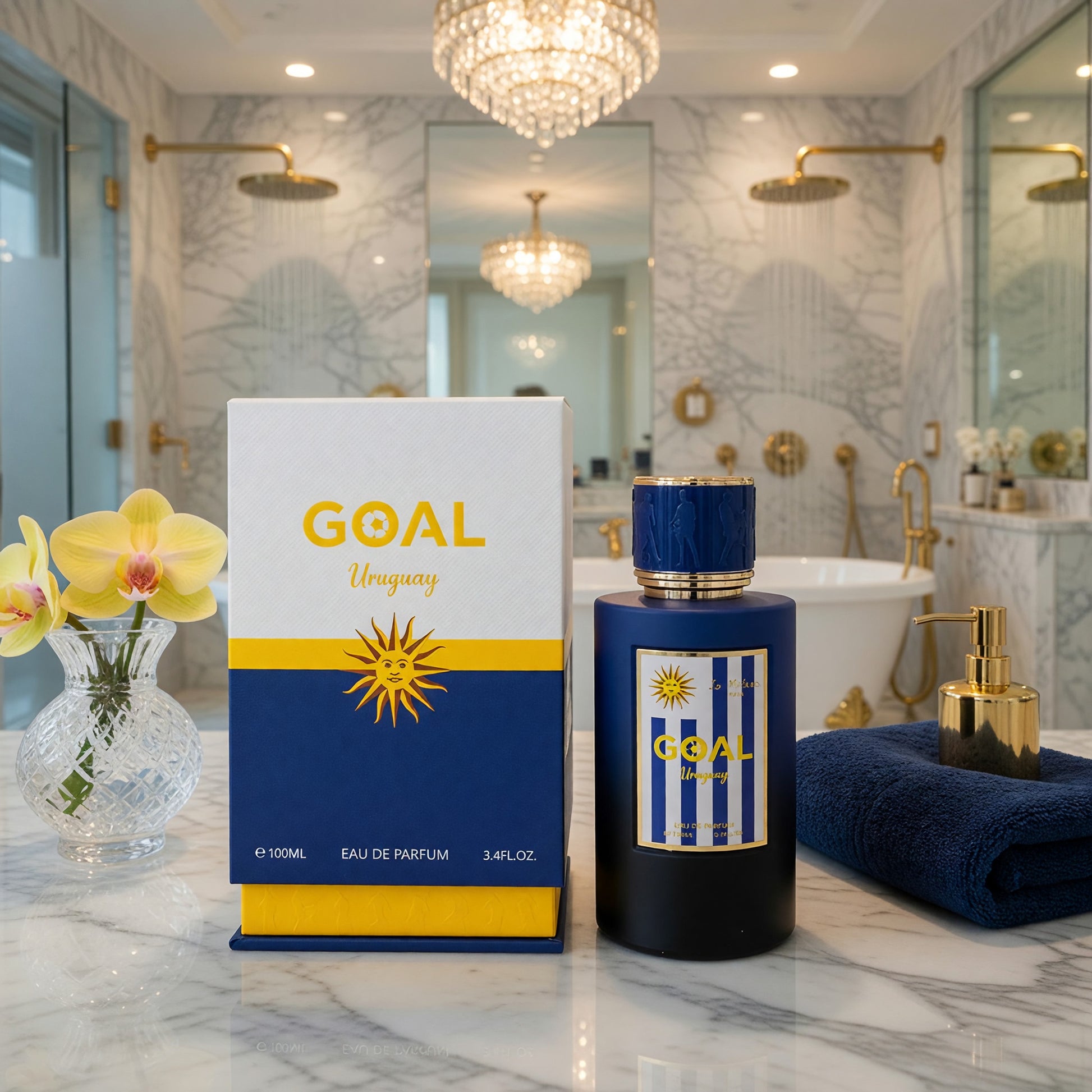 Goal Uruguay by Jo Milano, 3.4 oz EDP Spray for Unisex 