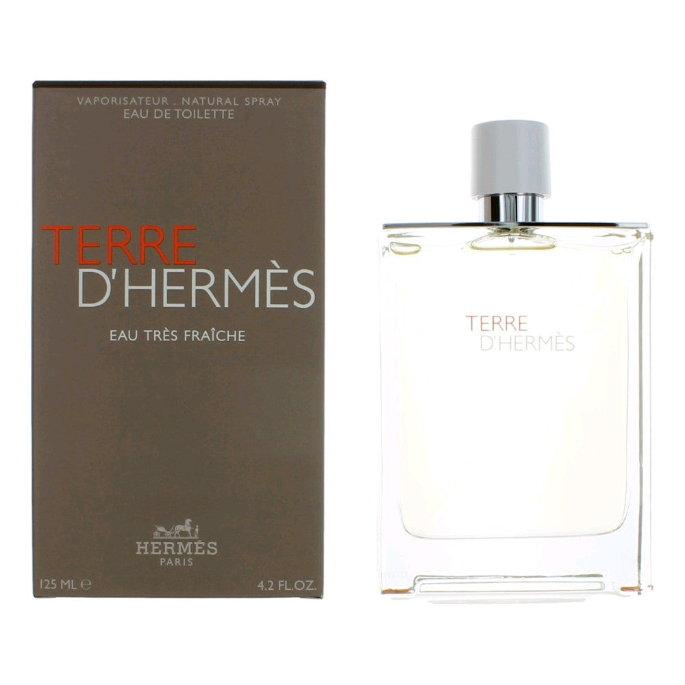 Terre D'Hermes Eau Tres Fraiche by Hermes, 4.2 oz EDT Spray for Men