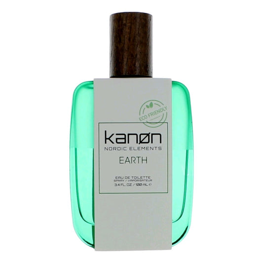 Kanon Nordic Elements Earth by Kanon, 3.4 oz EDT Spray for Men