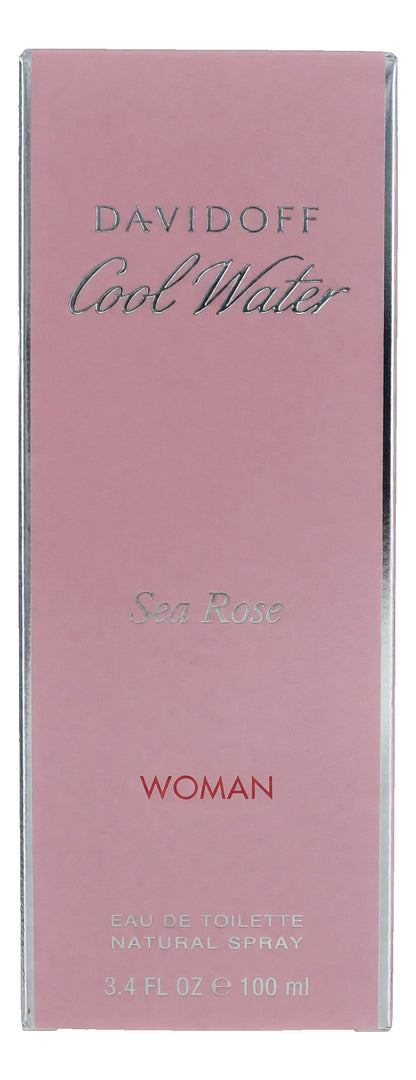 Cool Water Sea Rose by Davidoff, 3.4 oz EDT Spray for Women