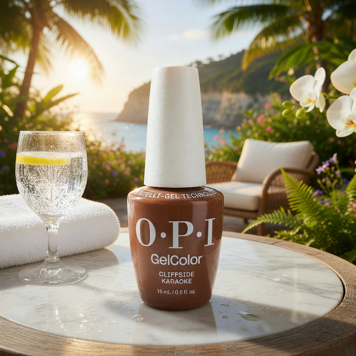 OPI Gel Nail Polish by OPI, 0.5 oz Gel Color - Cliffside Karaoke - Cliffside Karaoke