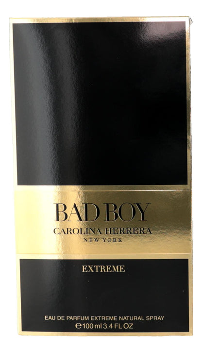 Bad Boy Extreme by Carolina Herrera, 3.4 oz EDP Extreme Spray for Men