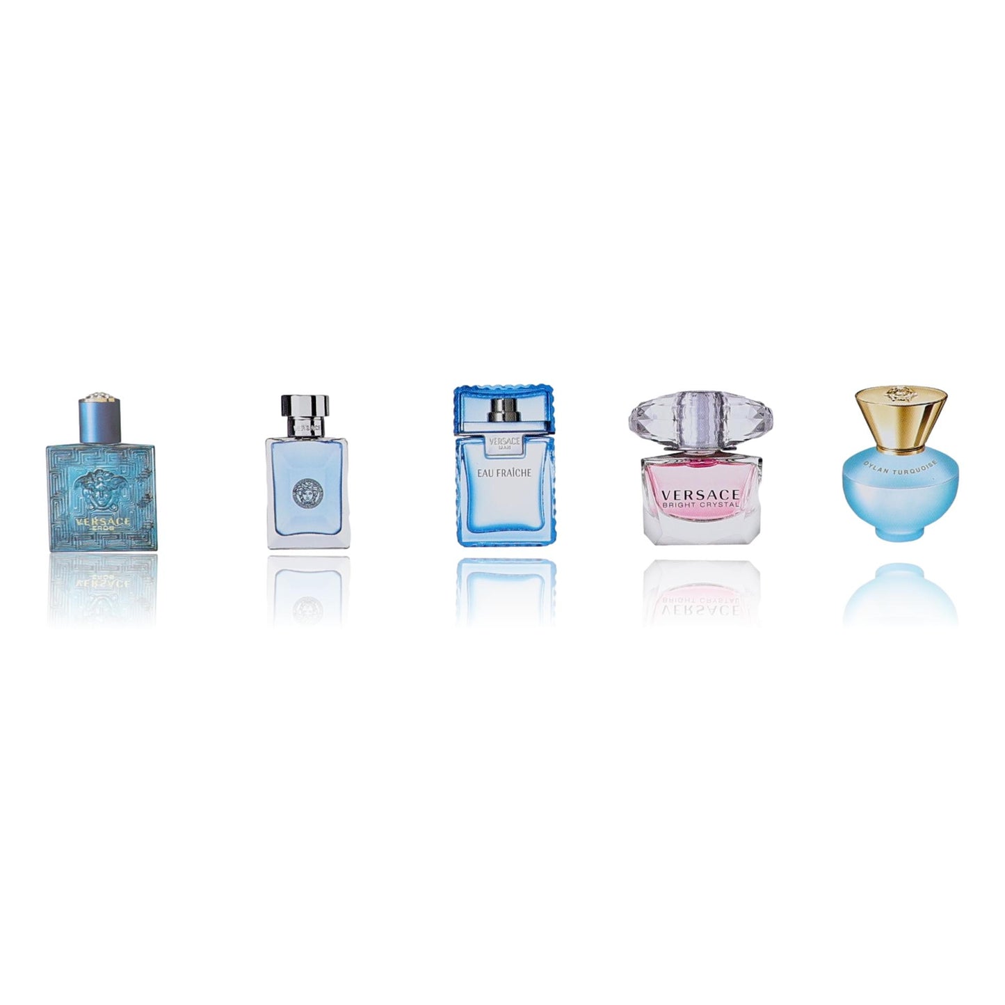 Versace Collection by Versace, 5 Piece Miniature Gift Set for Unisex
