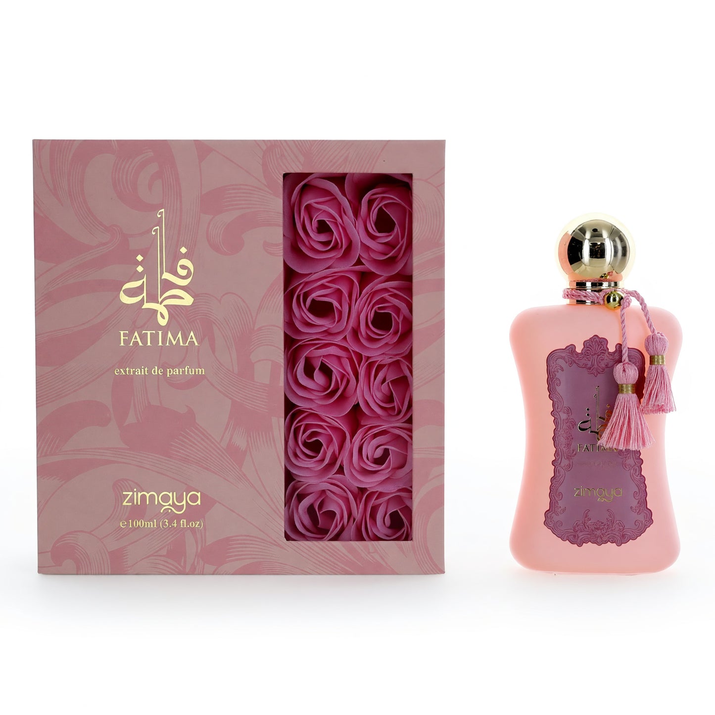 Fatima by Zimaya, 3.4 oz Extrait De Parfum for Women