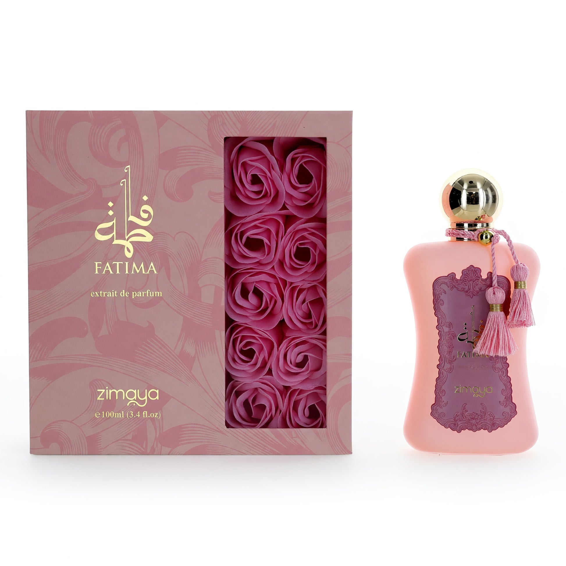 Fatima by Zimaya, 3.4 oz Extrait De Parfum for Women