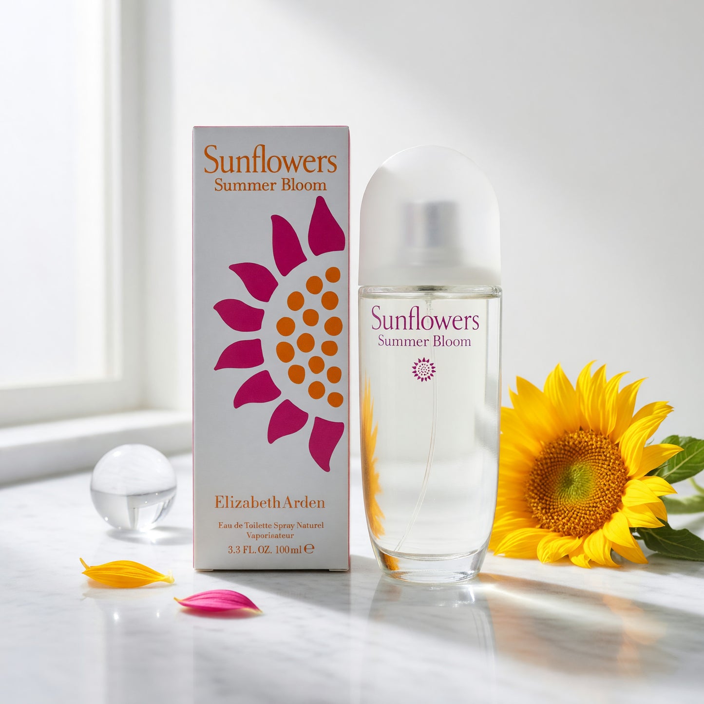 Sunflowers Summer Bloom by Elizabeth Arden, 3.4 oz EDT Spray for Women