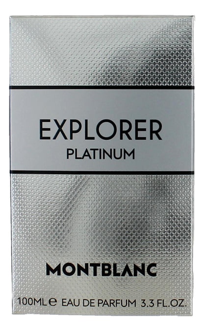 Explorer Platinum by Mont Blanc, 3.3 oz  EDP Spray for Men