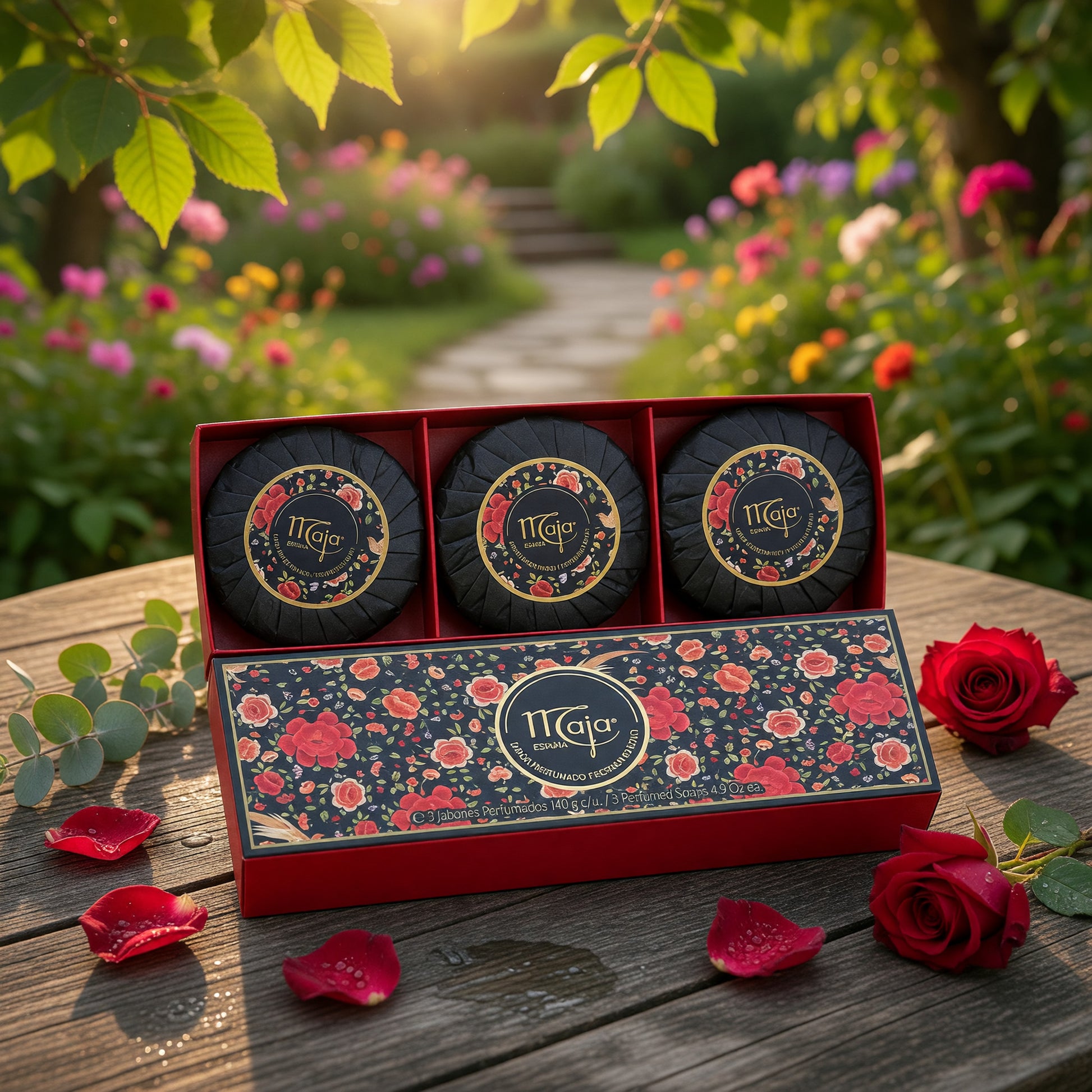 Maja by Maja, 3 Maja Soaps 4.9 oz Each for Women in Gift Box