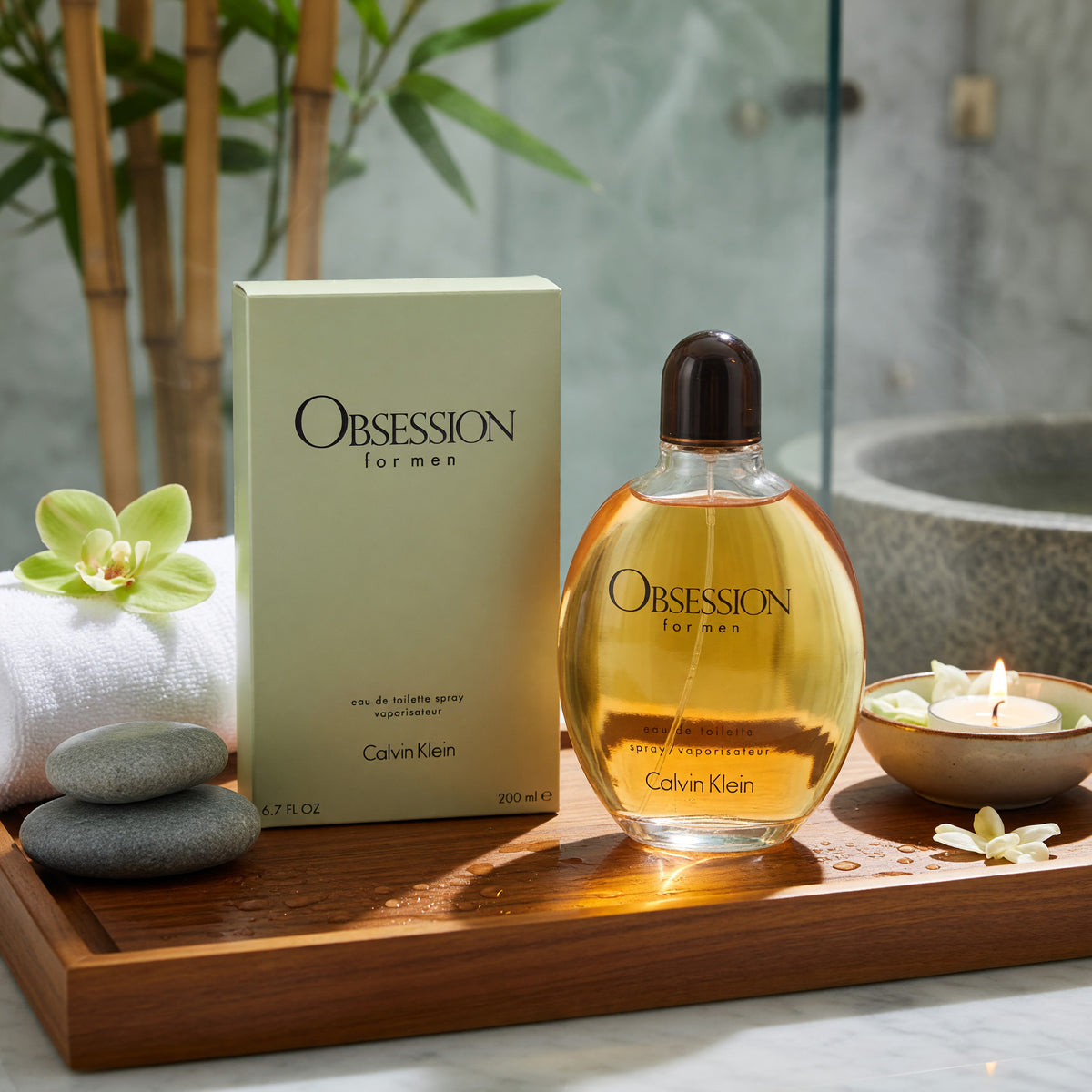 Obsession by Calvin Klein, 6.7 oz EDT Spray for Men