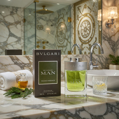 Bvlgari Man Wood Essence by Bvlgari, 3.4 oz EDP Spray for Men