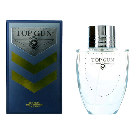 Top Gun Chevron by Top Gun, 3.4 oz EDT Spray for Men