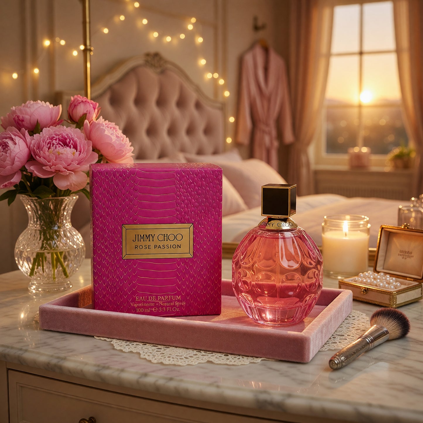 Jimmy Choo Rose Passion by Jimmy Choo, 3.3 oz EDP Spray for Women